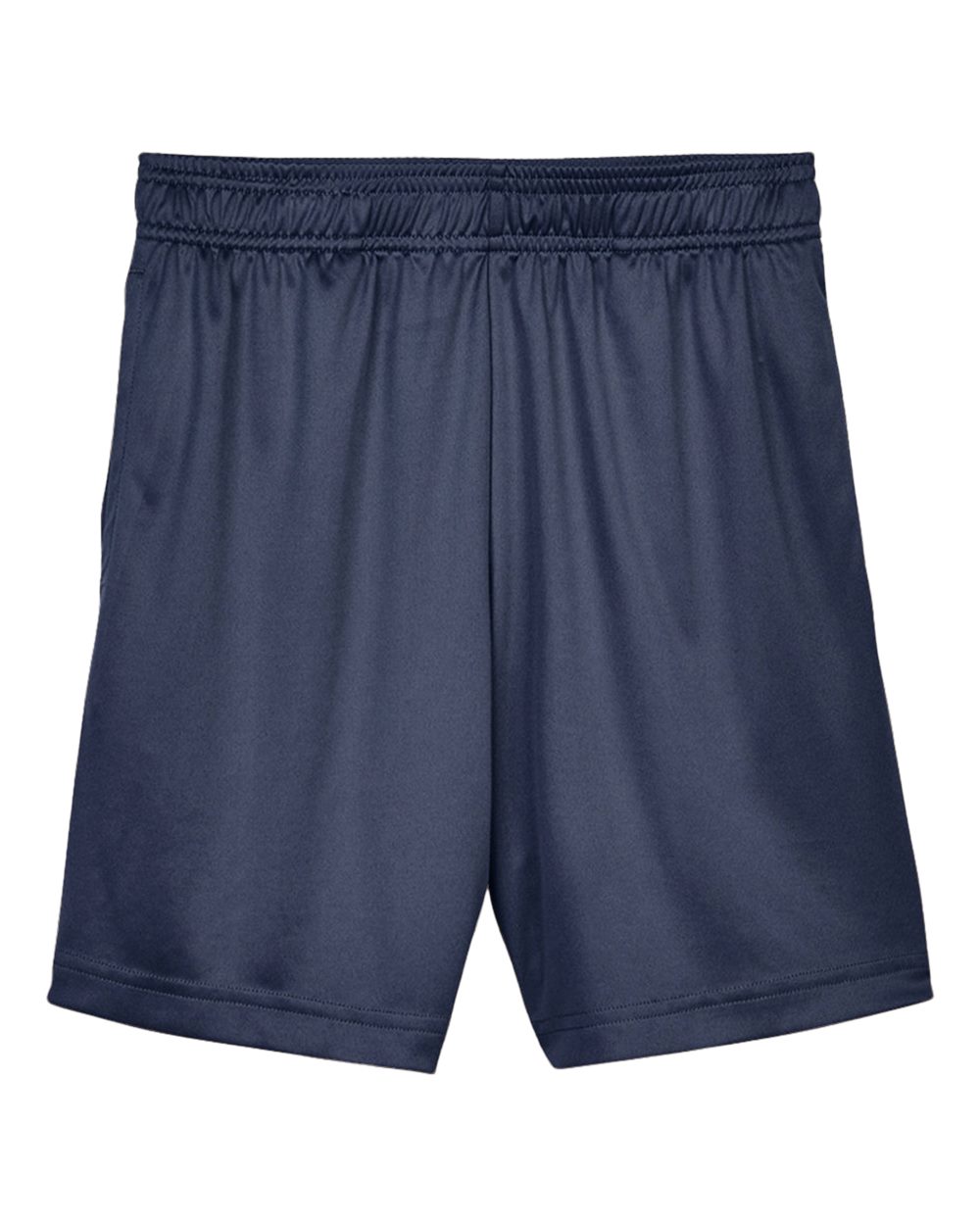 Front View of Sport Dark Navy Youth Zone Performance Shorts - TT11SHY