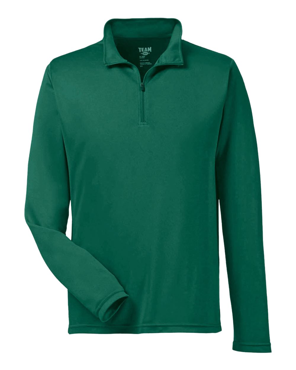 Front View of Sport Forest Men's Zone Performance Quarter-Zip Pullover - TT31