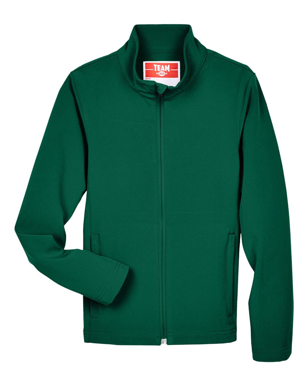 Front View of Sport Forest Youth Leader Soft Shell Jacket - TT80Y