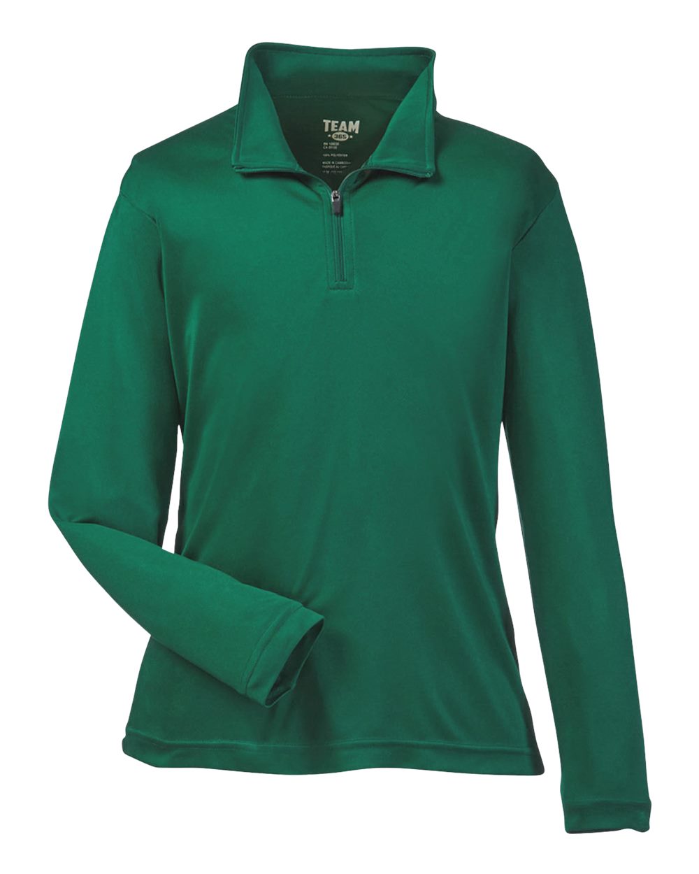 Front View of Sport Forest Youth Zone Performance Quarter-Zip Pullover - TT31Y