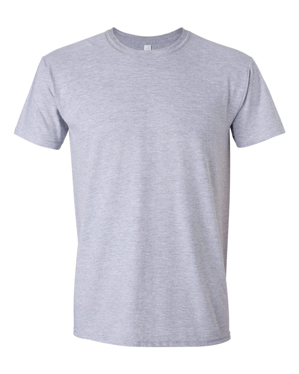 Front View of Sport Grey Softstyle® T-Shirt - 64000