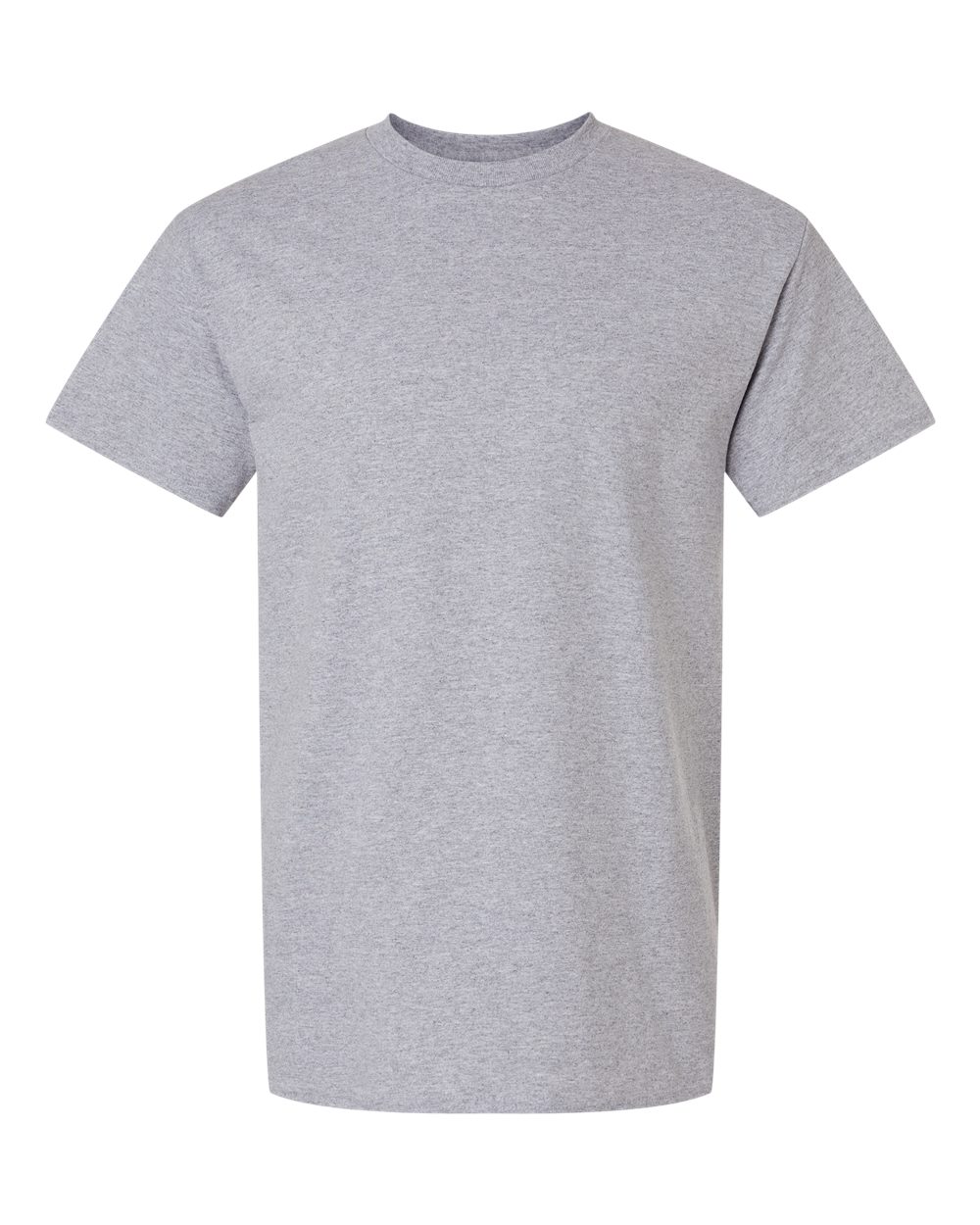 Front View of Sport Grey Ultra Cotton® T-Shirt - 2000