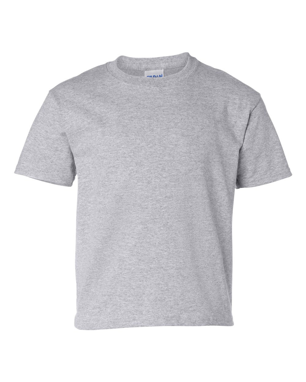 Front View of Sport Grey Ultra Cotton® Youth T-Shirt - 2000B
