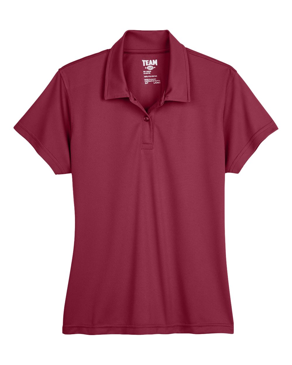 Front View of Sport Maroon Women's Command Snag Protection Polo - TT21W