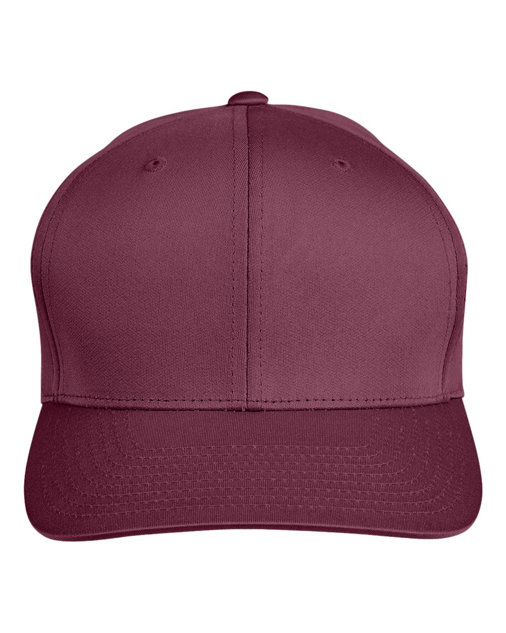 Front View of Sport Maroon Yupoong® Youth Zone Performance Cap - TT801Y
