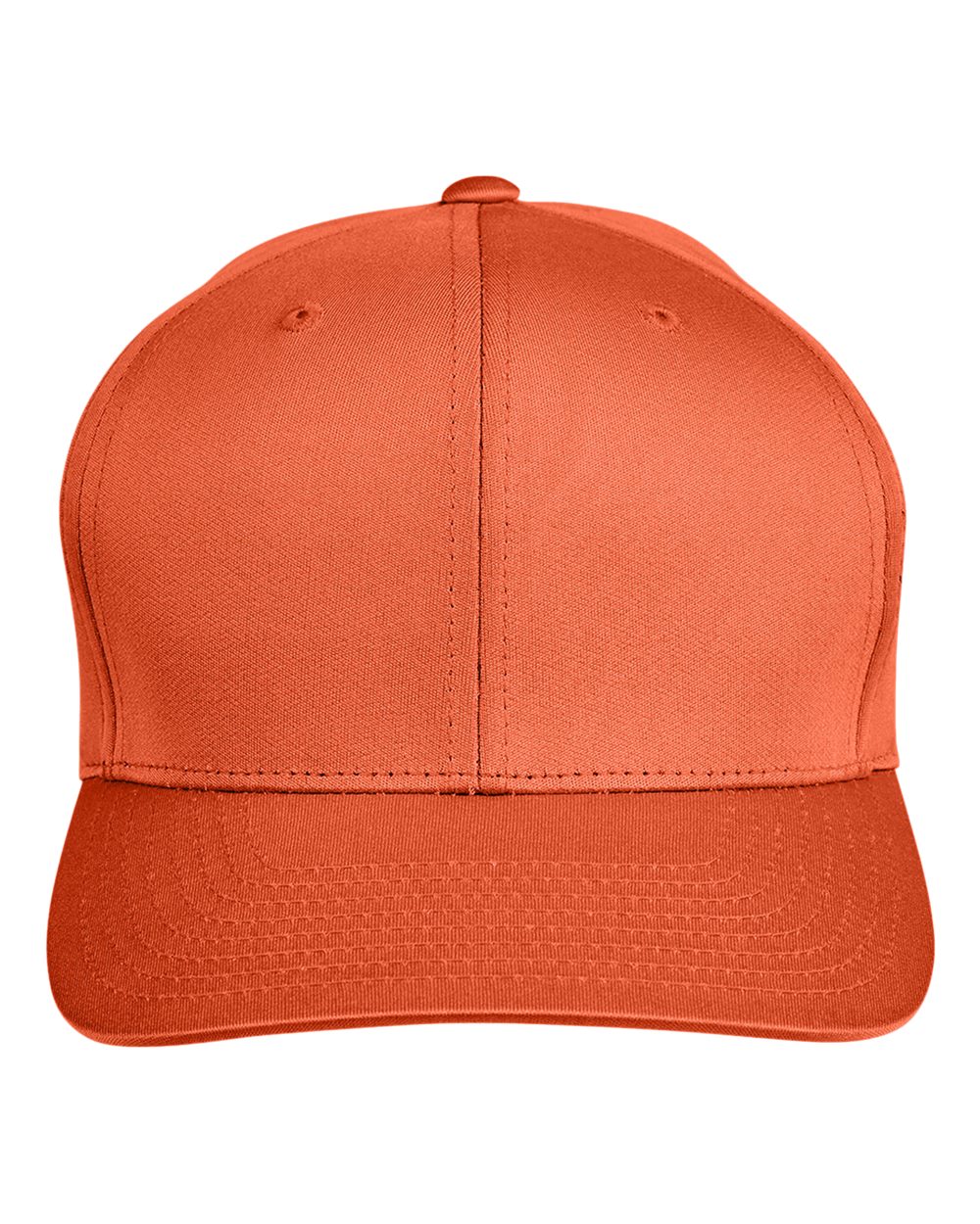 Front View of Sport Orange Yupoong® Youth Zone Performance Cap - TT801Y
