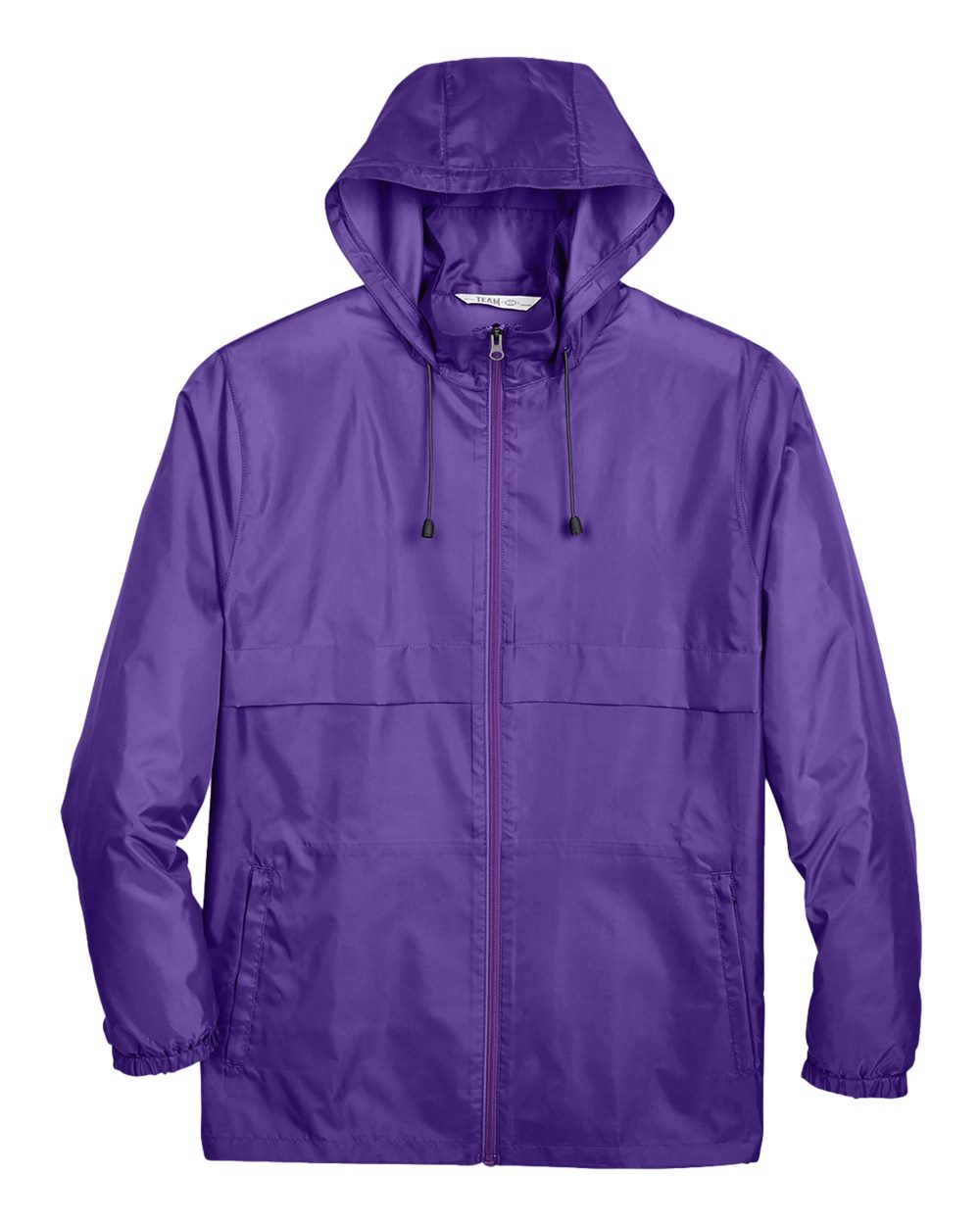 Front View of Sport Purple Unisex Zone Protect Lightweight Jacket - TT73
