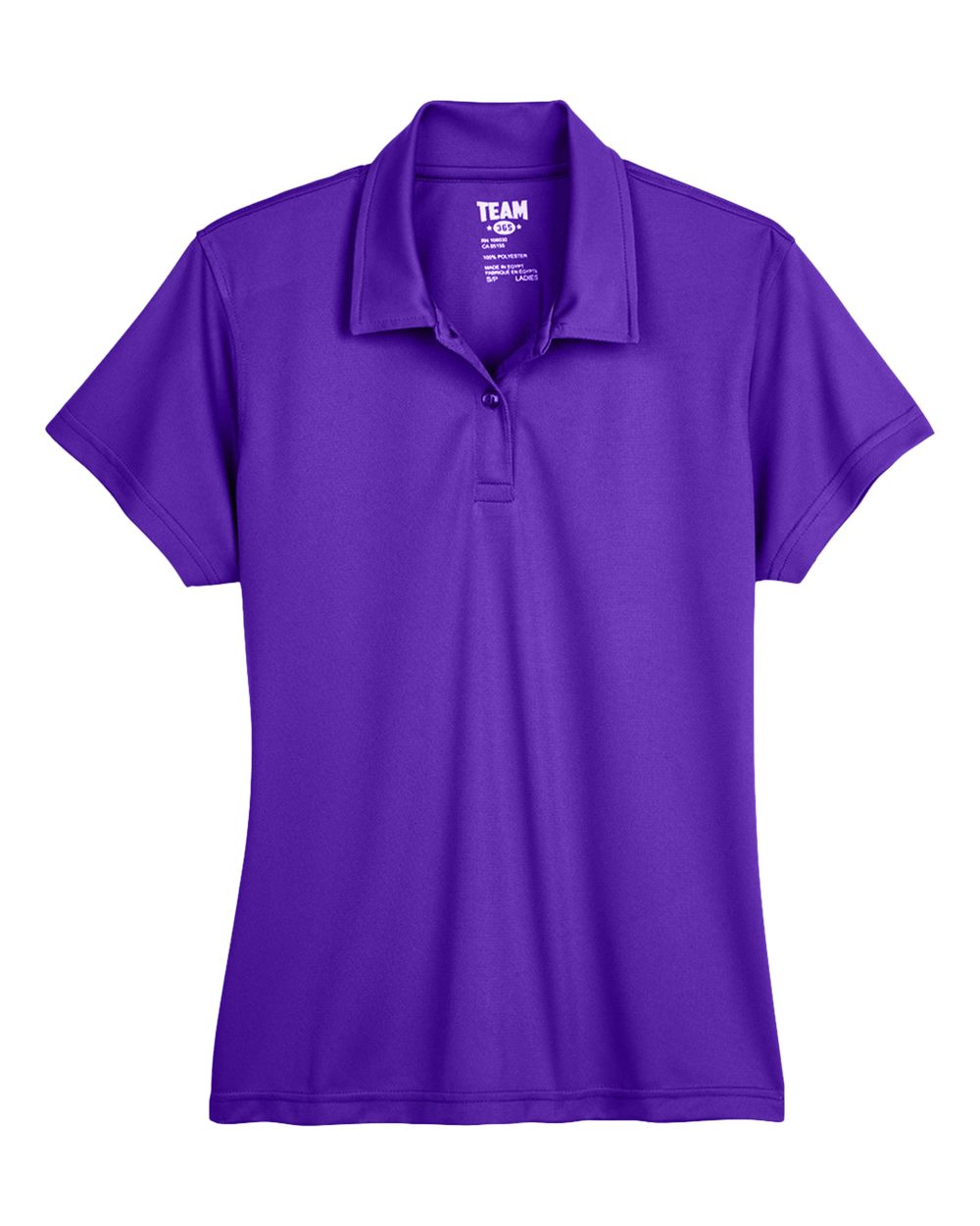 Front View of Sport Purple Women's Command Snag Protection Polo - TT21W