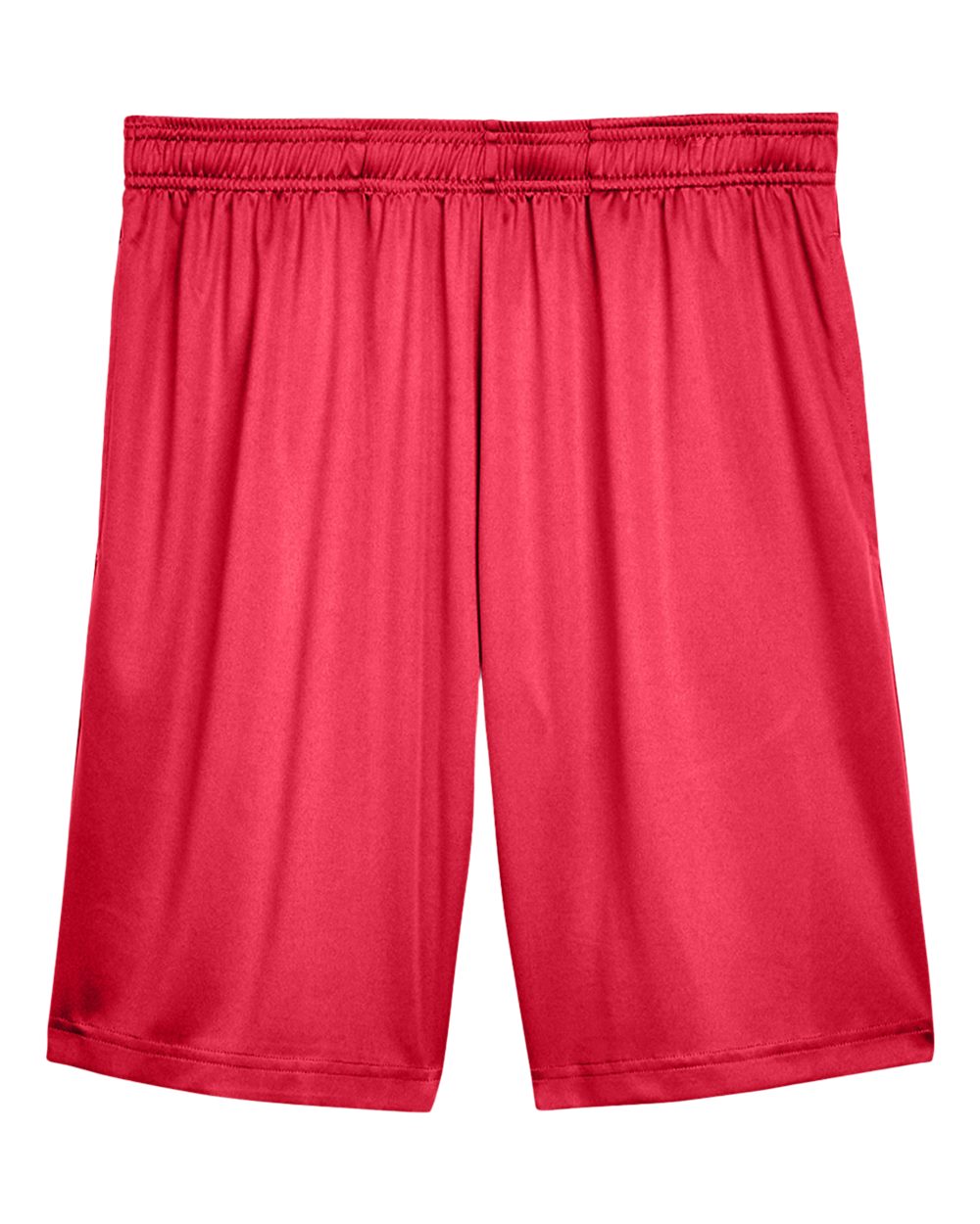 Front View of Sport Red Men's Zone Performance Shorts - TT11SH
