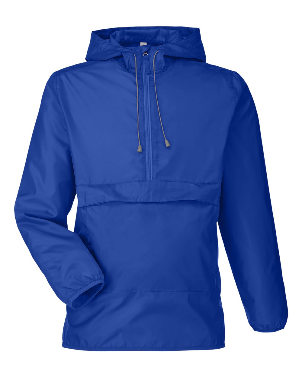 Front View of Sport Royal Unisex Zone Protect Packable Anorak Jacket - TT77