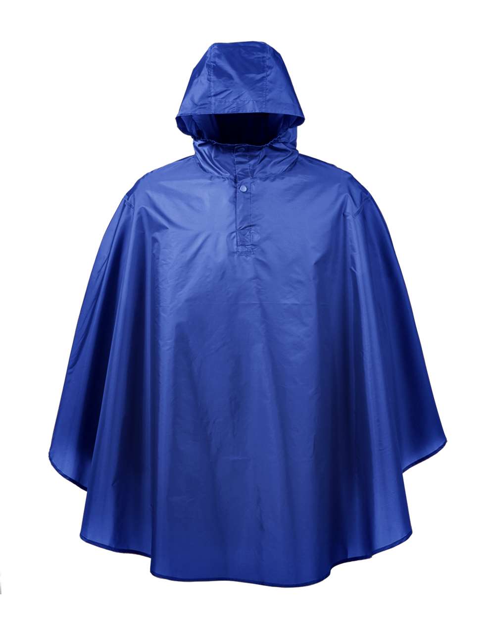 Front View of Sport Royal Unisex Zone Protect Packable Poncho - TT71