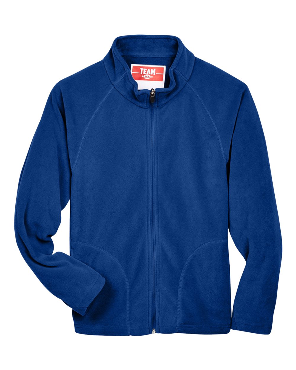 Front View of Sport Royal Youth Campus Microfleece Jacket - TT90Y