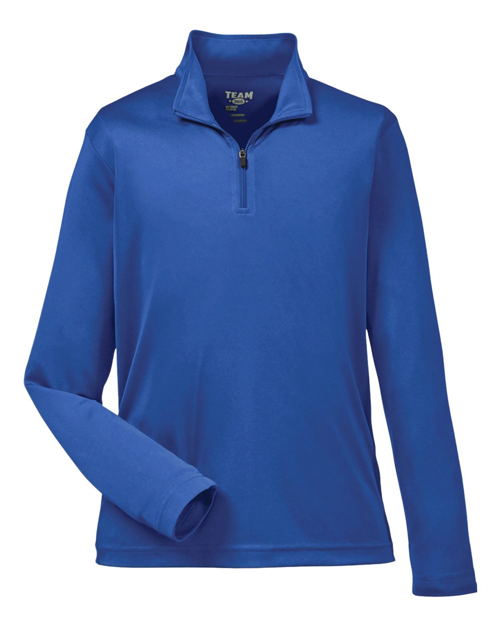Front View of Sport Royal Youth Zone Performance Quarter-Zip Pullover - TT31Y
