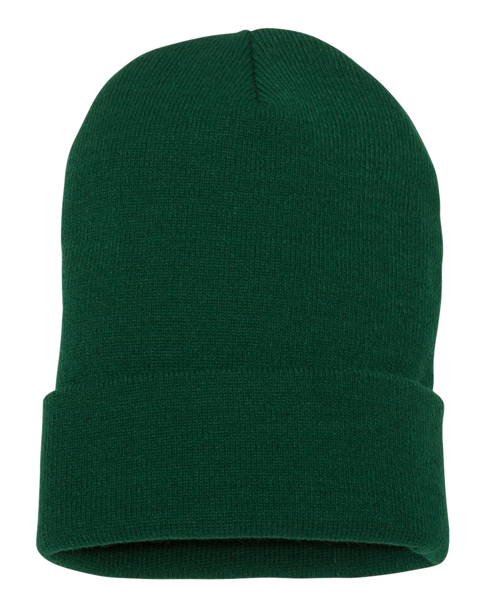 Front View of Spruce Cuffed Beanie - 1501KC