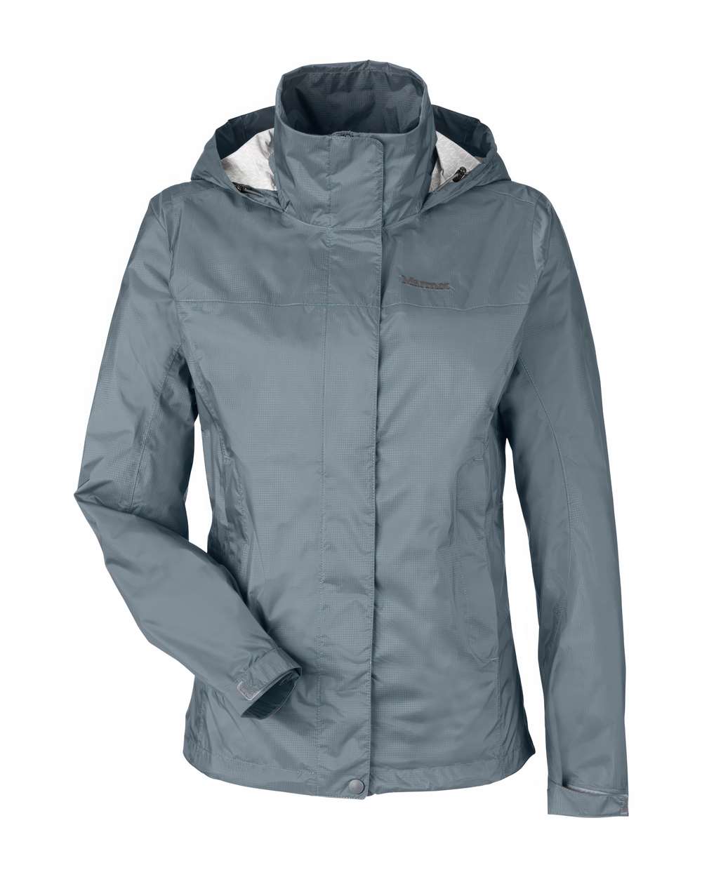 Front View of Steel Onyx Women's PreCip® Eco Rain Jacket - M15866