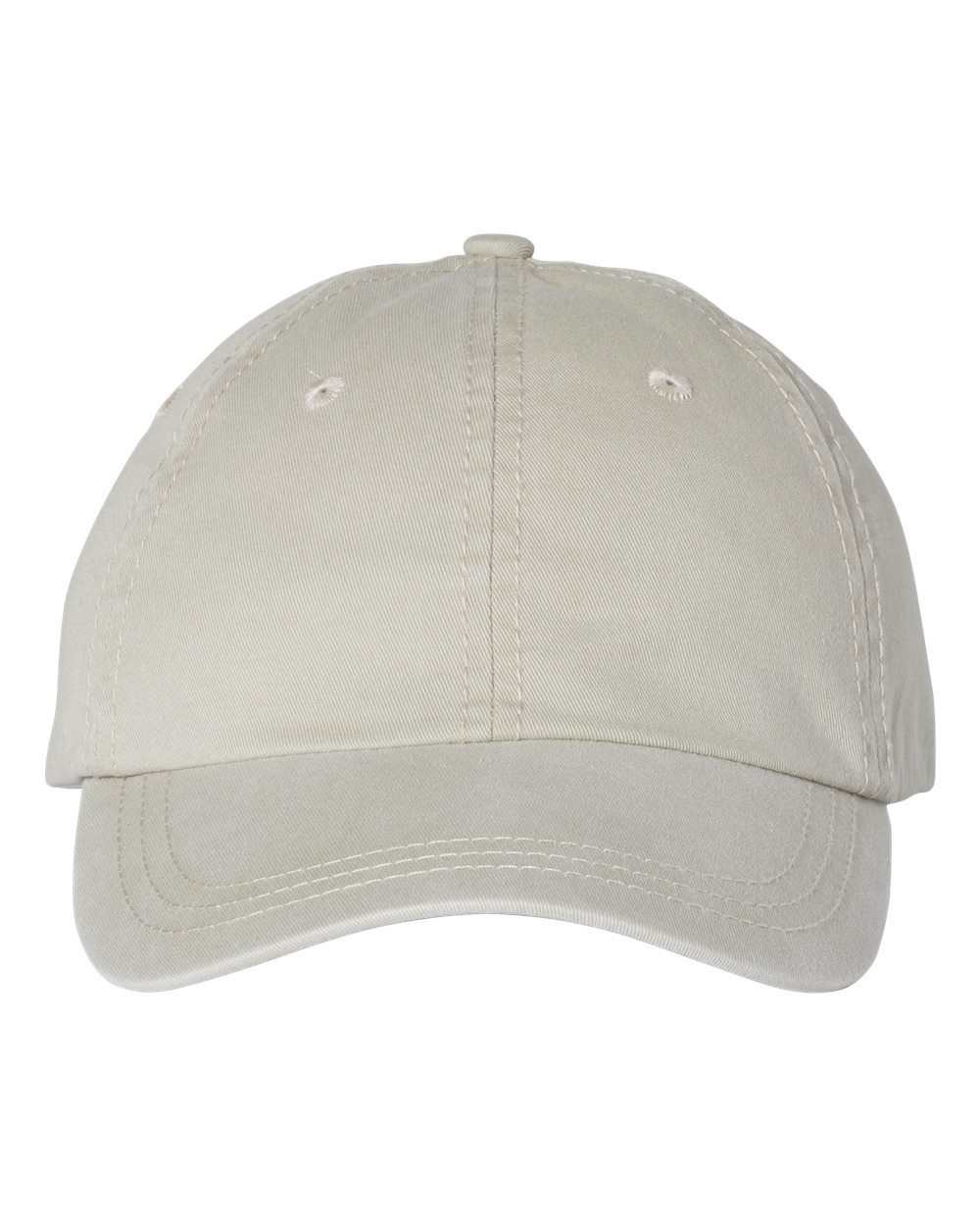 Front View of Stone Pigment-Dyed Cap - SP500