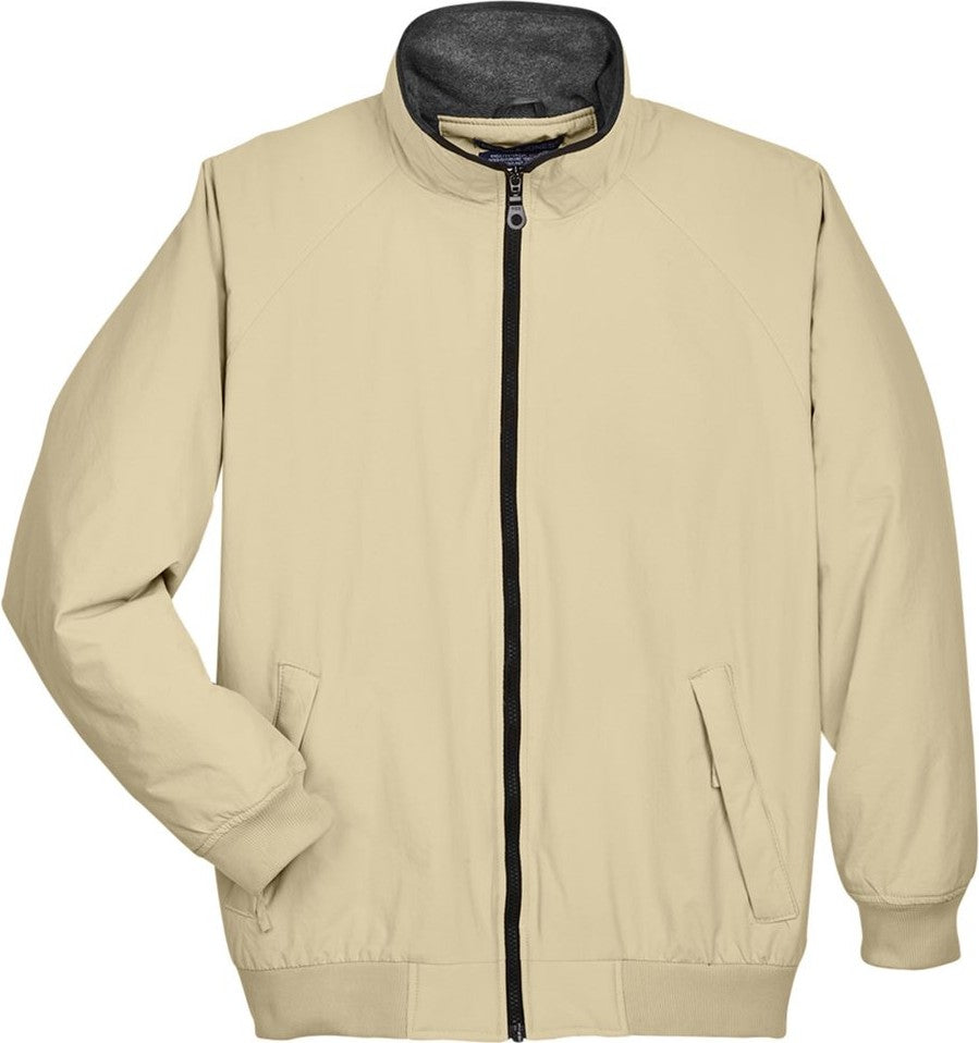 Front View of Stone Unisex Three Season Classic Jacket - D700