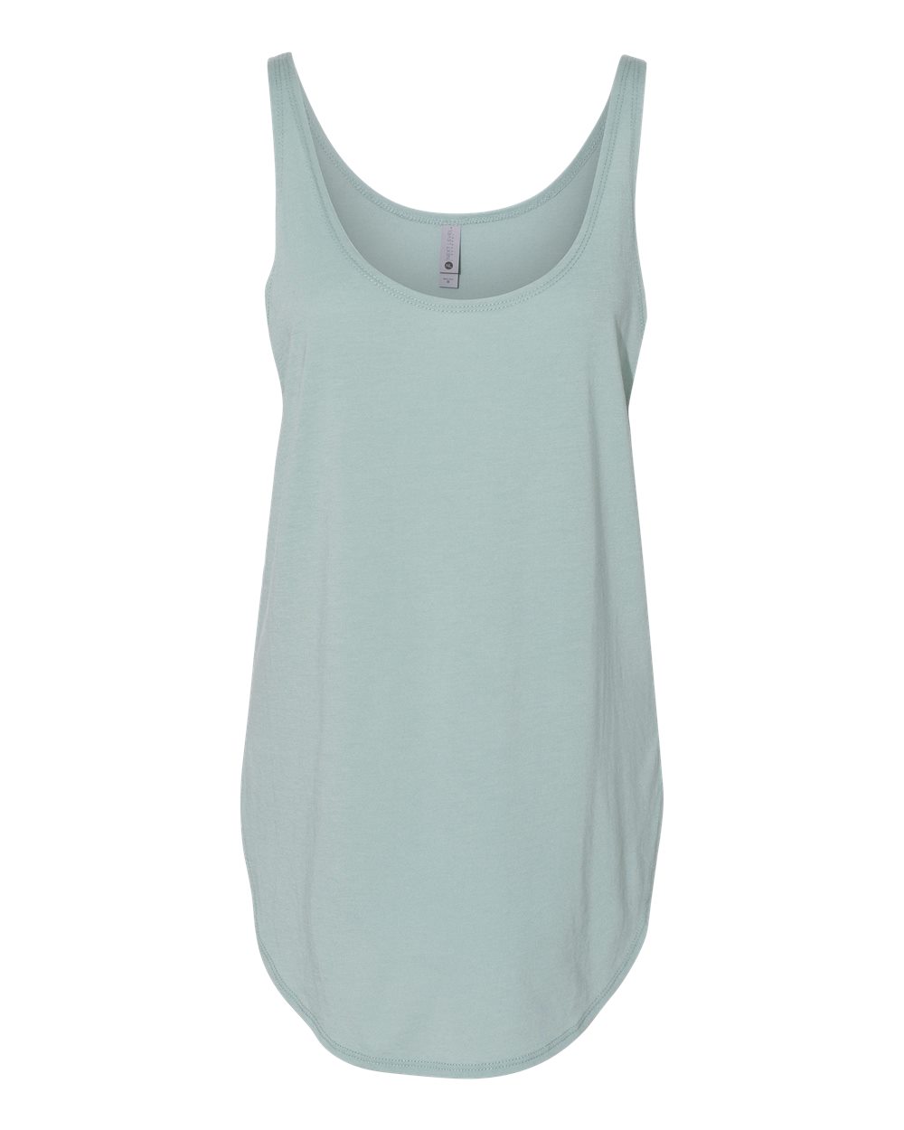 Front View of Stonewash Green Women's Festival Tank - 5033