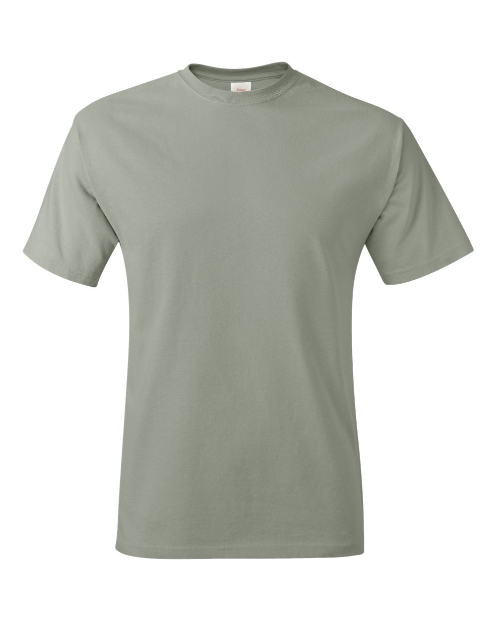Front View of Stonewashed Green Authentic T-Shirt - 5250