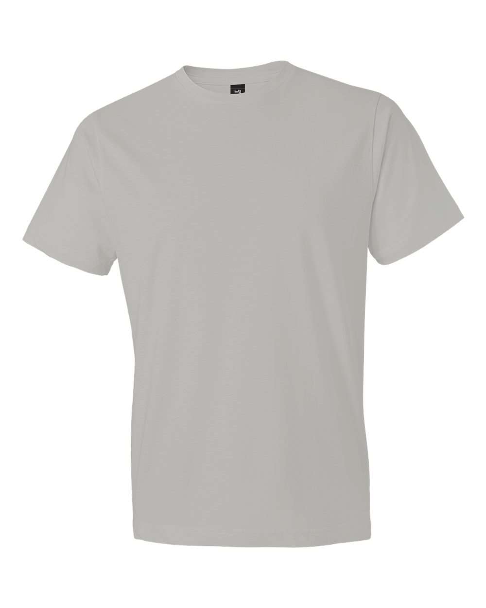 Front View of Storm Grey Softstyle® Lightweight T-Shirt - 980