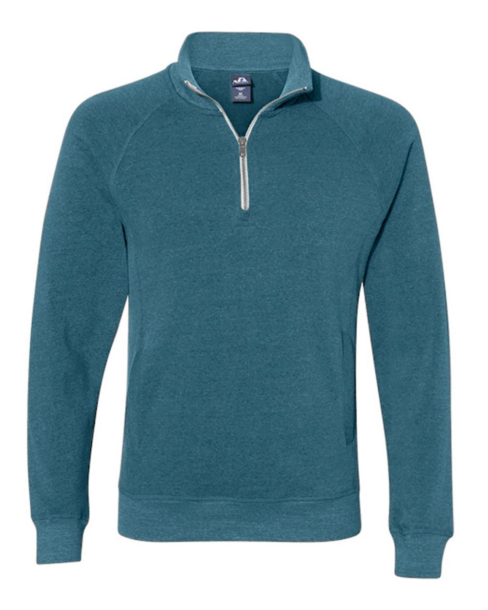Front View of Storm Triblend Triblend Quarter-Zip Sweatshirt - 8869