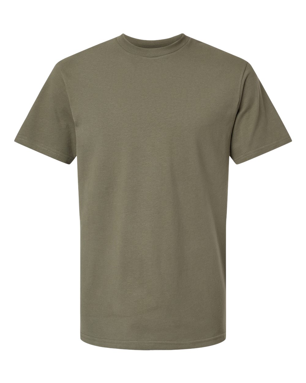 Front View of Sueded Lieutenant Sueded Cloud Jersey Tee - 5389