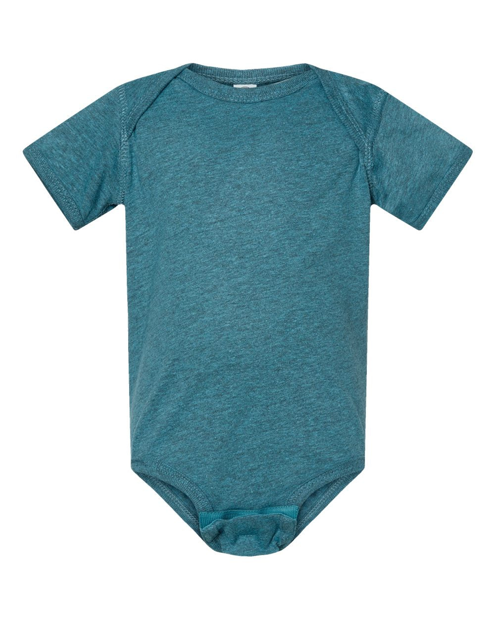 Front View of Surf Blackout Infant Fine Jersey Bodysuit - 4424