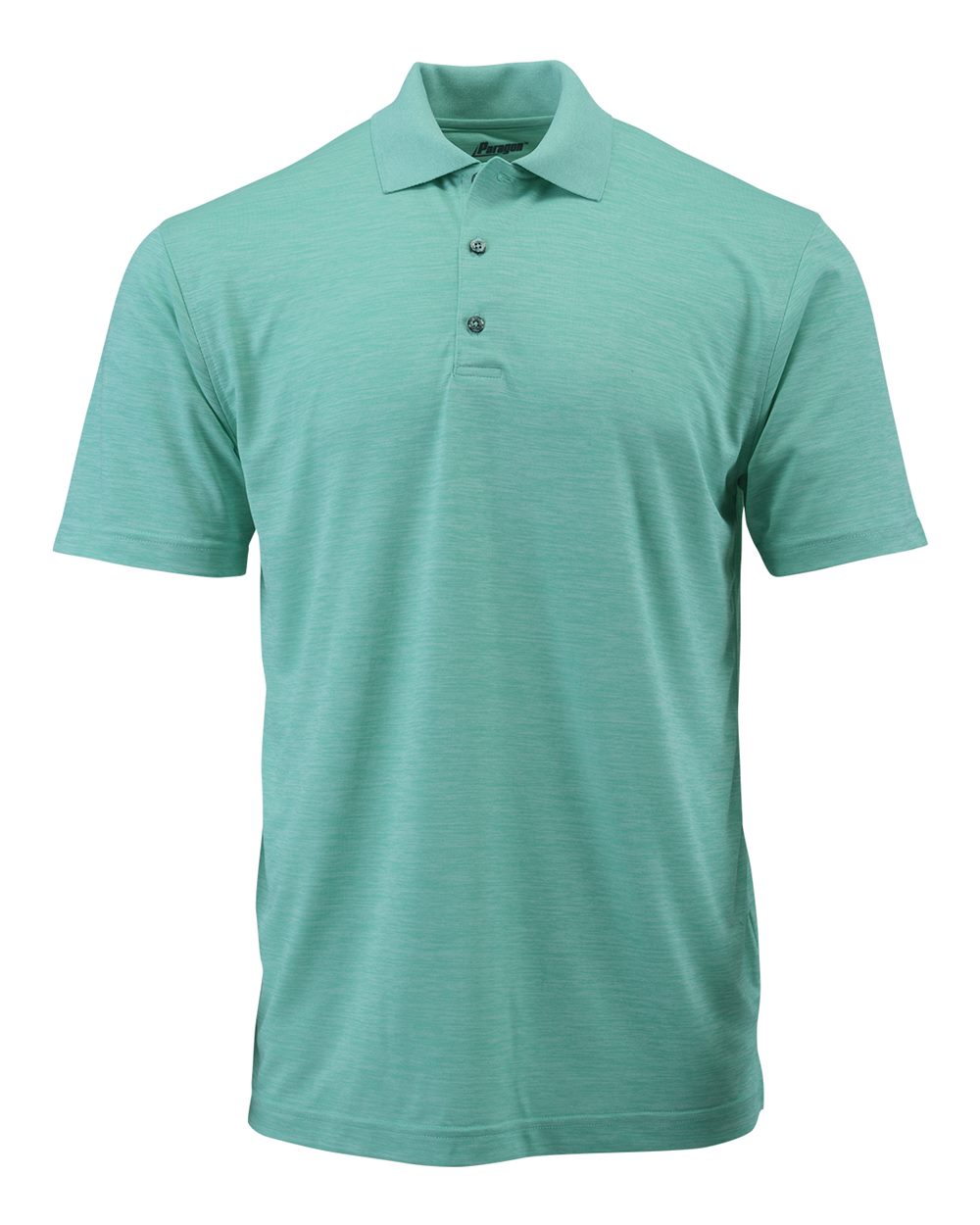 Surf Green Heather Dakota Striated Heather Polo - 130