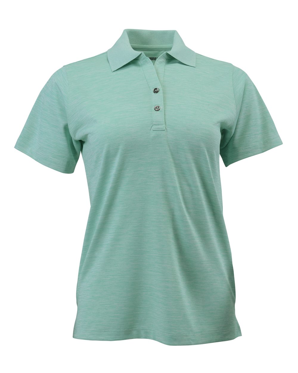 Surf Green Heather Women's Dakota Striated Heather Polo - 131
