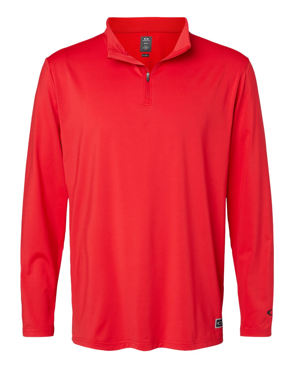 Front View of Team Red Team Issue Podium Quarter-Zip Pullover - FOA402997