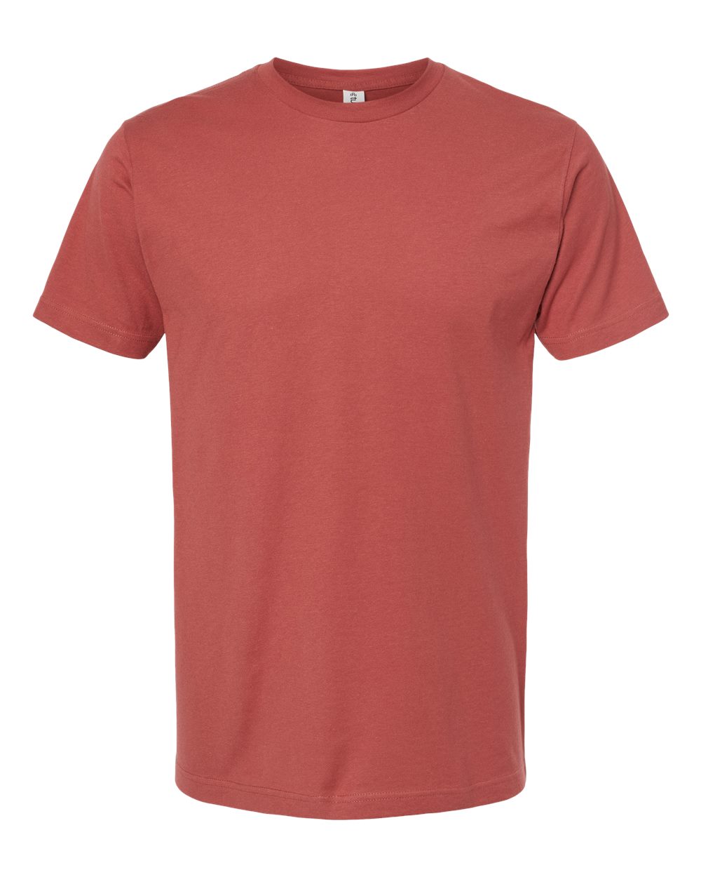 Front View of Terracotta Fine Jersey T-Shirt - 202
