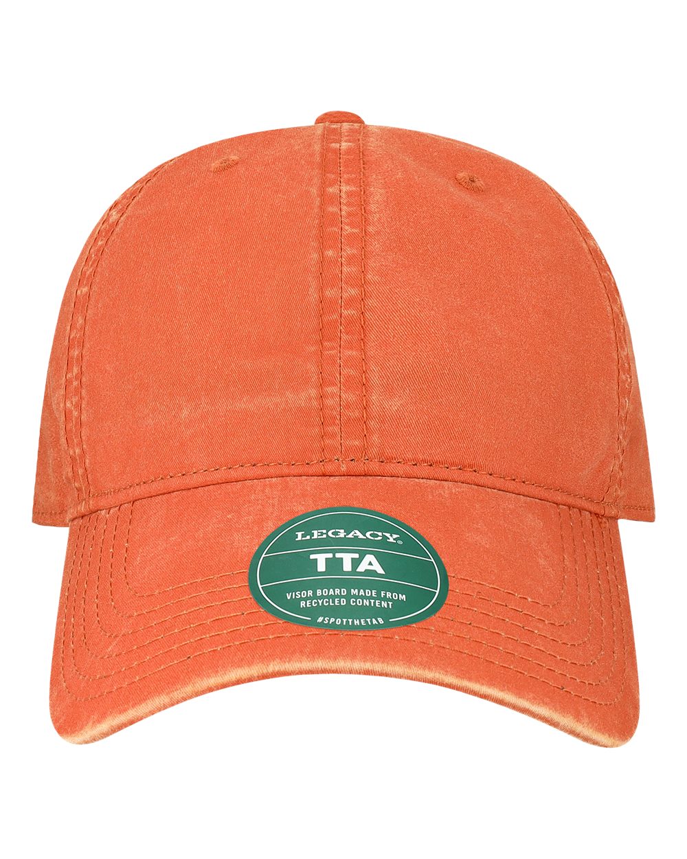 Front View of Terracotta Terra Twill Cap - TTA