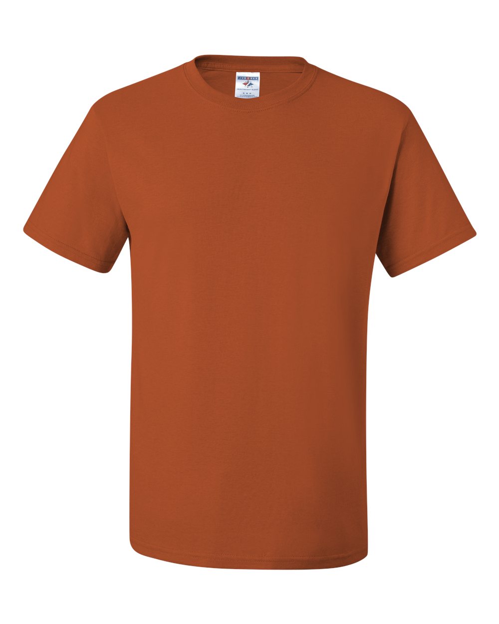 Front View of Texas Orange Dri-Power® 50/50 T-Shirt - 29MR