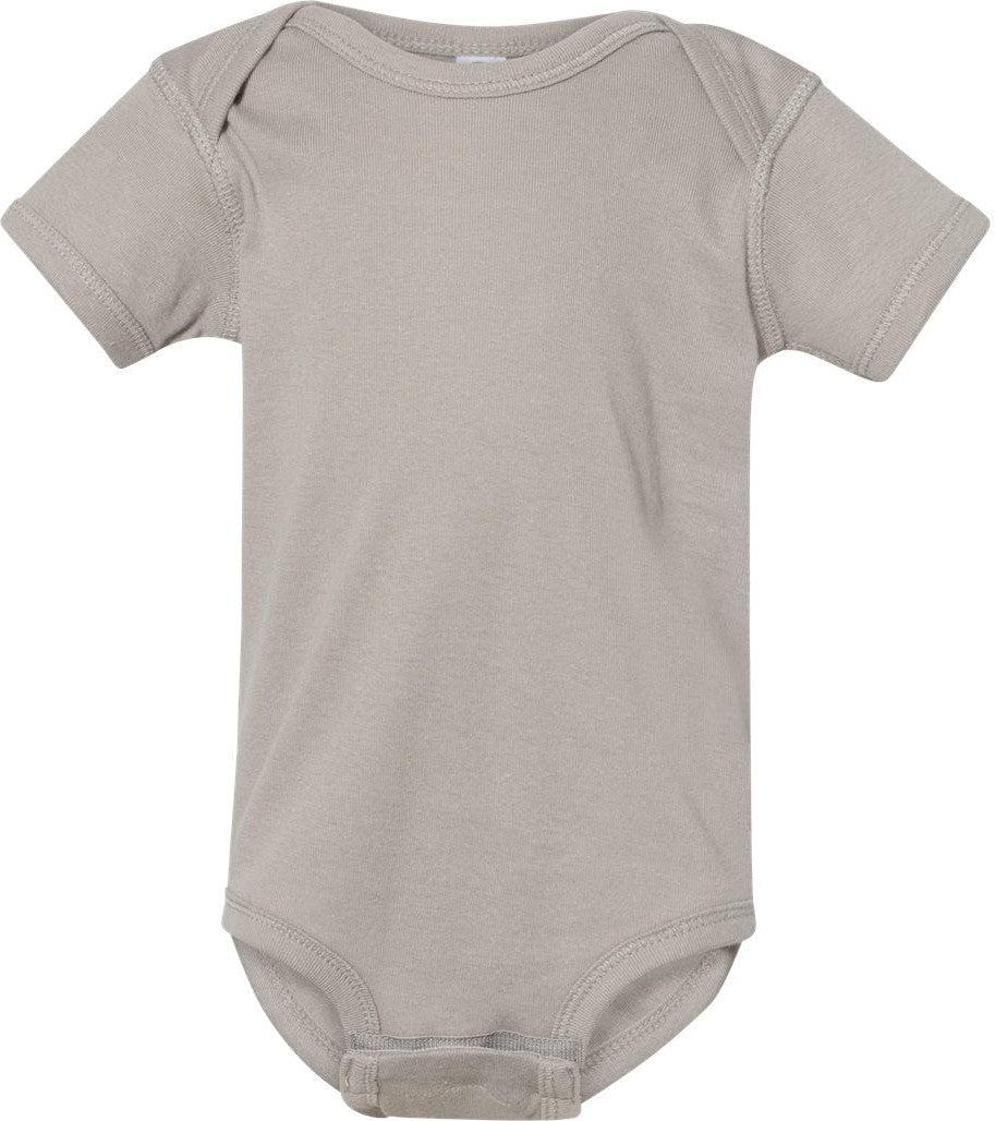 Front View of Titanium Infant Baby Rib Bodysuit - 4400