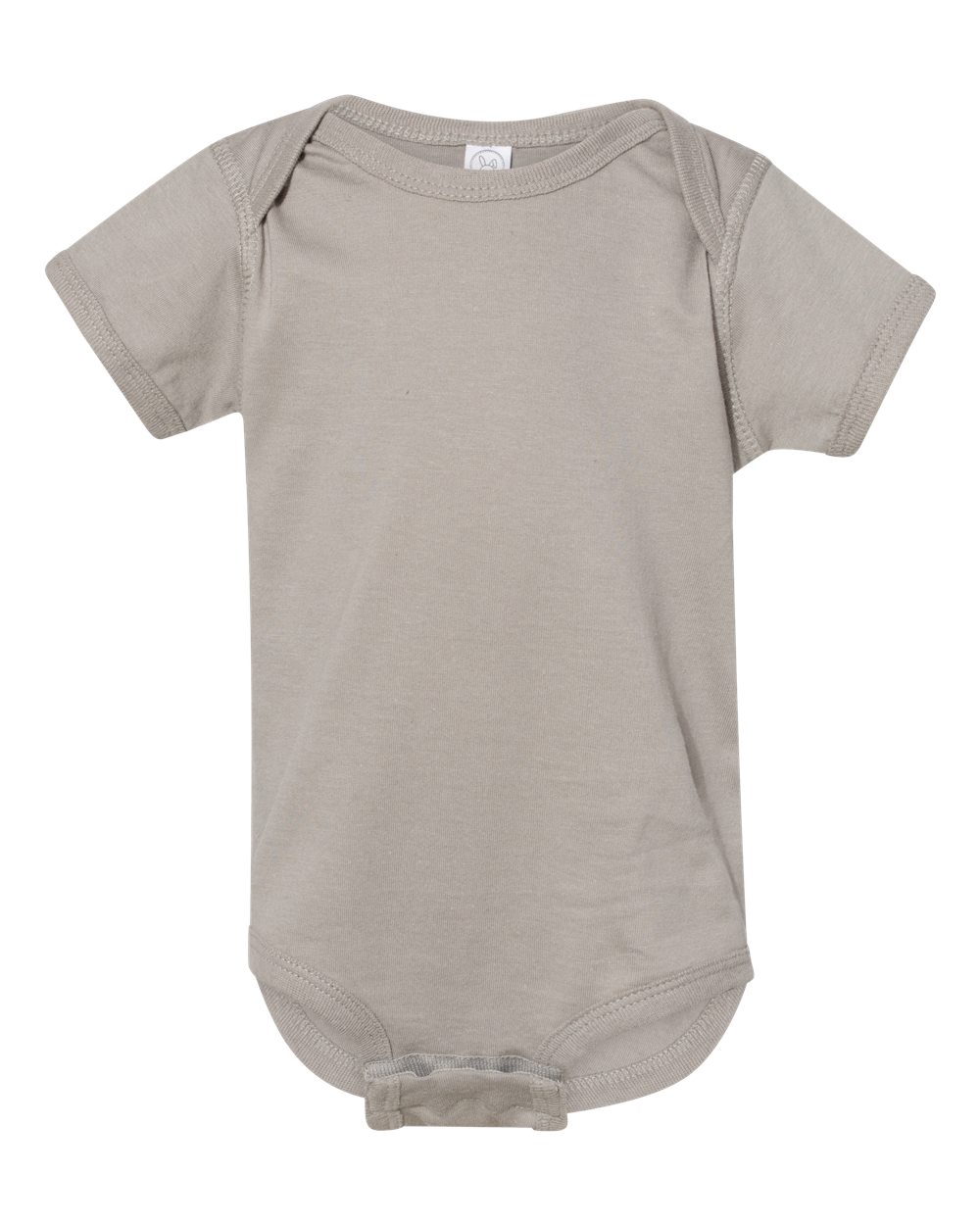Front View of Titanium Infant Fine Jersey Bodysuit - 4424