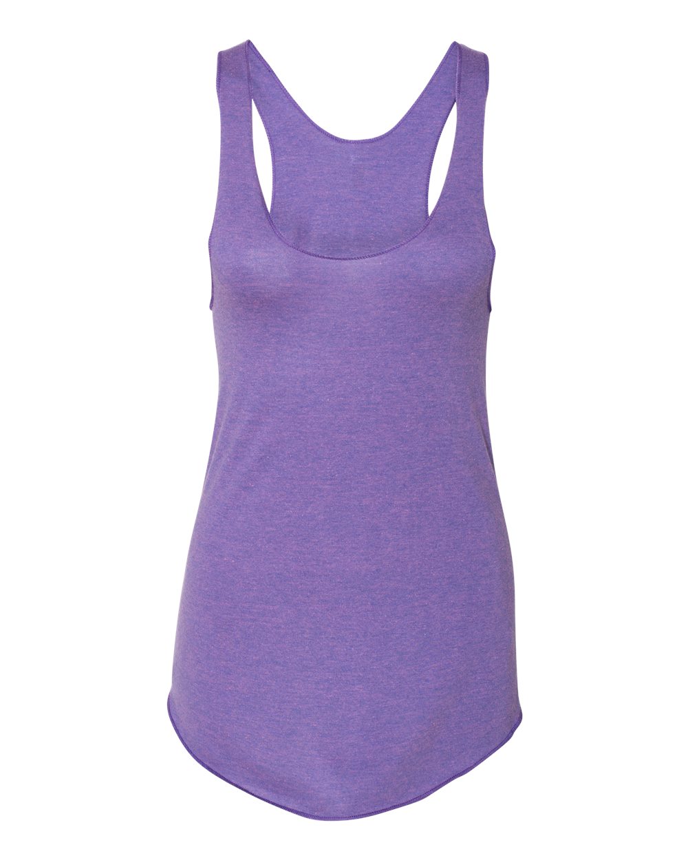 Front View of Tri-Orchid Women’s Triblend Racerback Tank - TR308W