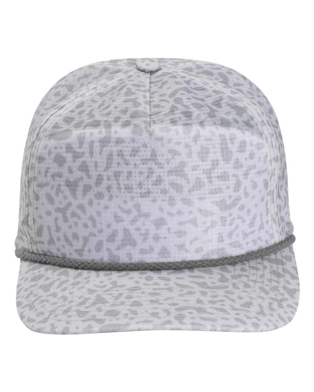 Front View of Trout Grey The Live Wire Cap - DNA012