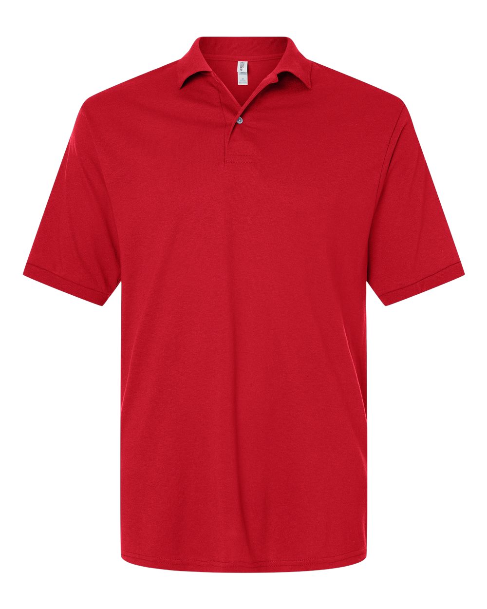 Front View of True Red Dri-Power® Polo - 437R