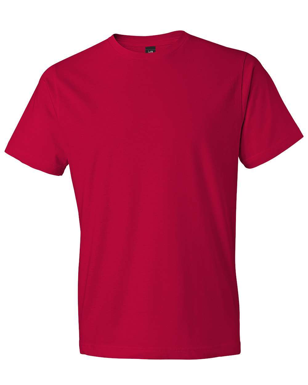Front View of True Red Softstyle® Lightweight T-Shirt - 980
