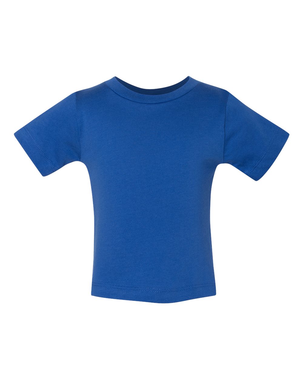 Front View of True Royal Infant Jersey Tee - 3001B