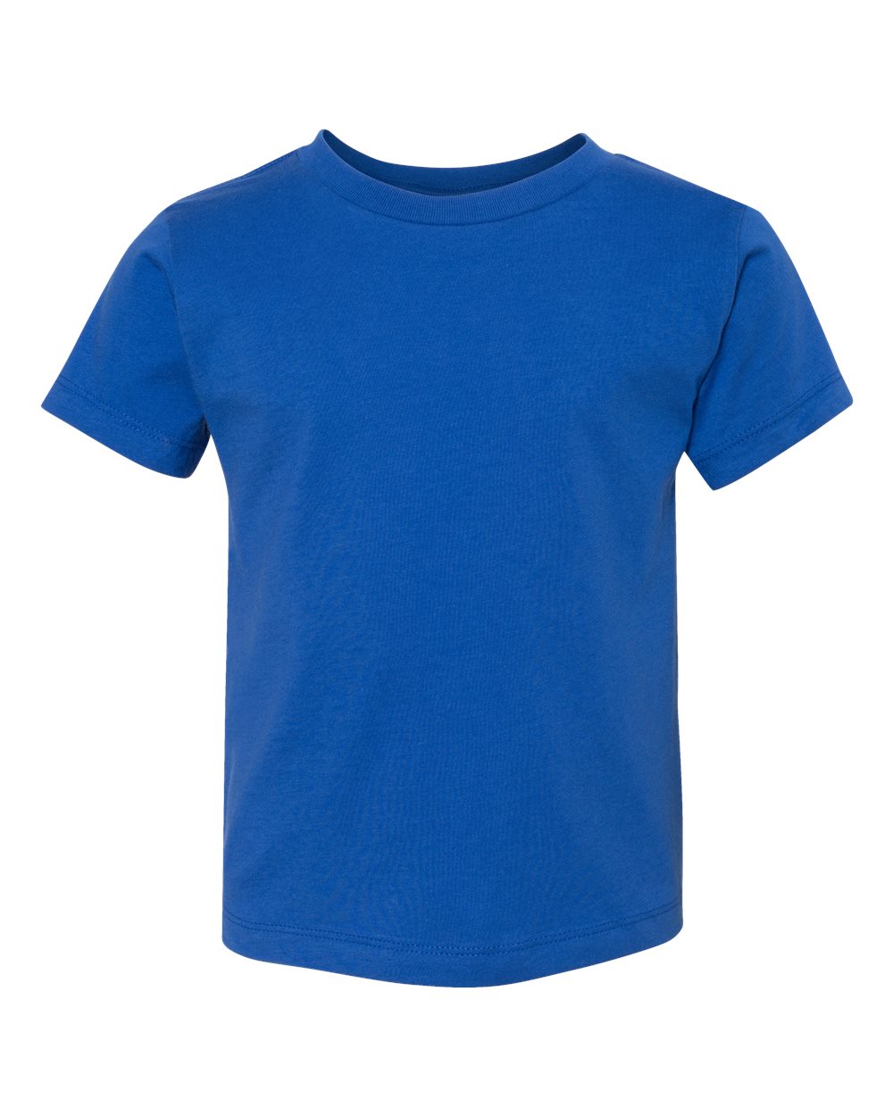 Front View of True Royal Toddler Jersey Tee - 3001T