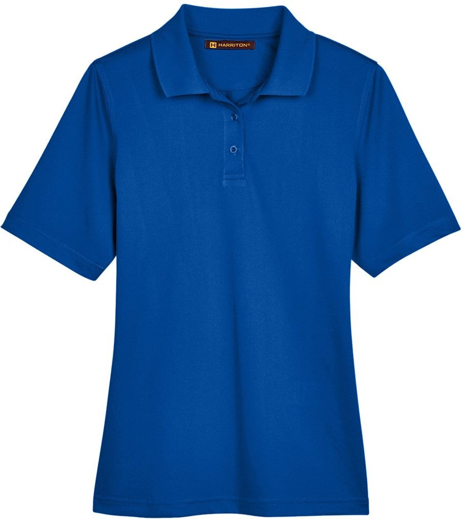 Front View of True Royal Women's Advantage Snag Protection Plus Polo - M348W