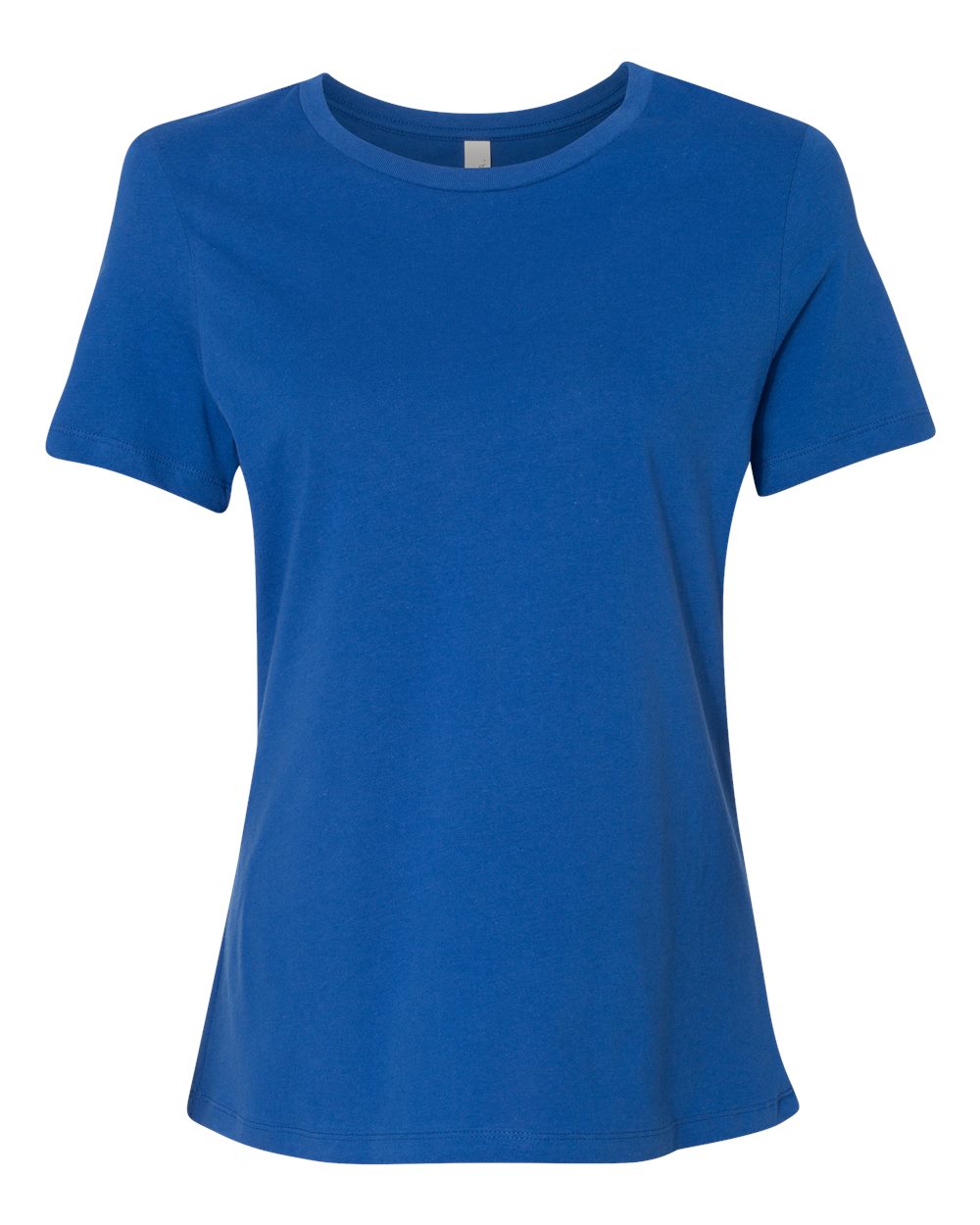 Front View of True Royal Women’s Relaxed Jersey Tee - 6400
