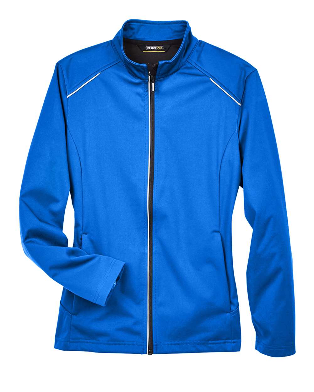 Front View of True Royal Women's Techno Lite Three-Layer Knit Tech-Shell - CE708W