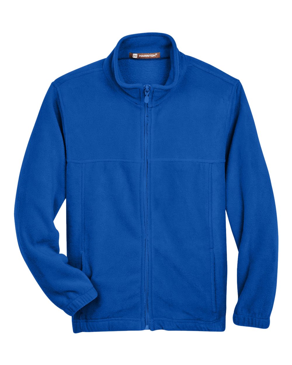 Front View of True Royal Youth Full-Zip Fleece - M990Y