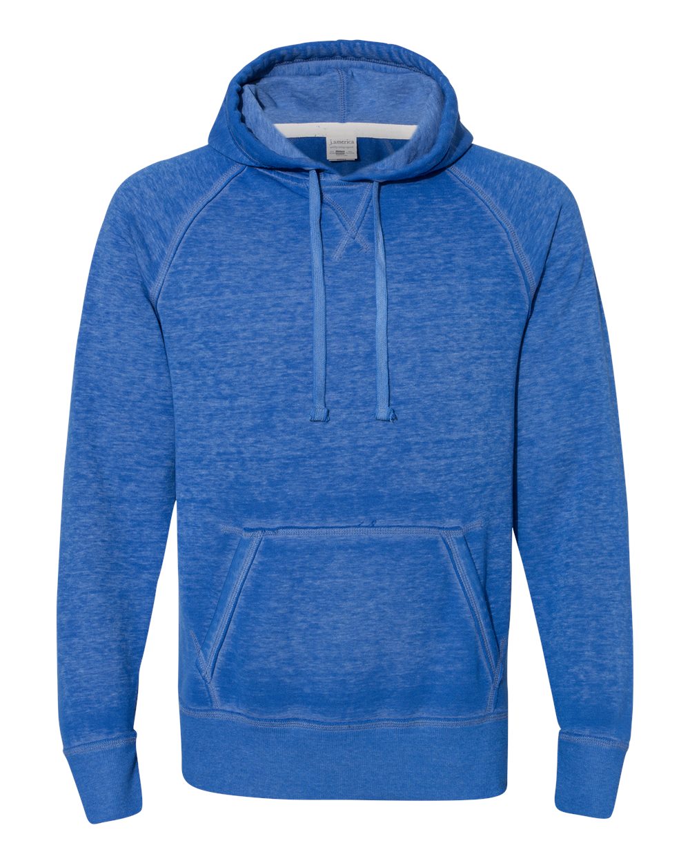 Front View of Twisted Royal Vintage Zen Fleece Hooded Sweatshirt - 8915