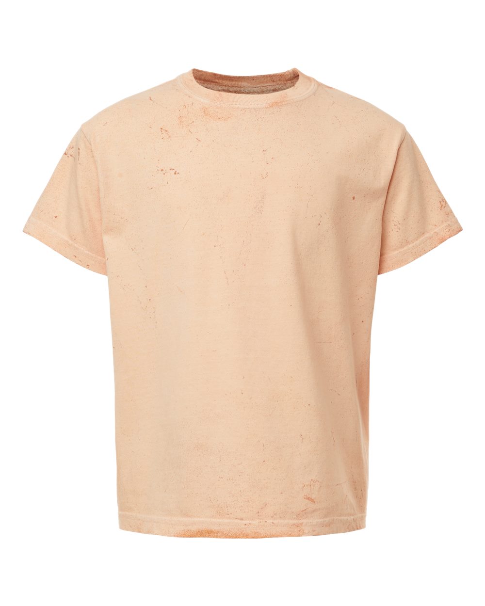 Front View of Umber Colorblast™ Youth Heavyweight T-Shirt - 1745Y