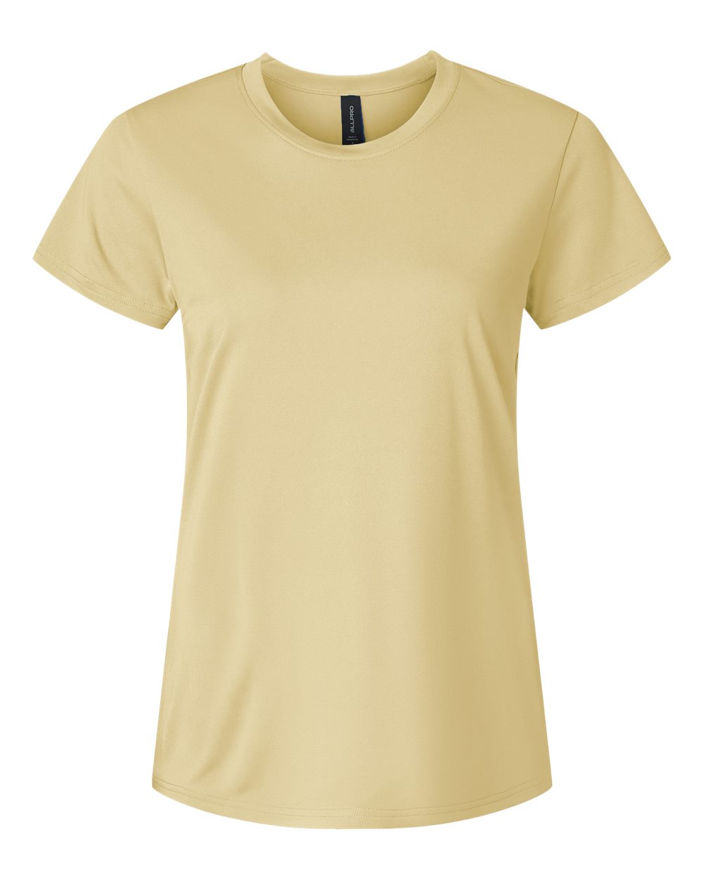 Front View of Vegas Gold Pro-Lock Women's Performance T-Shirt - 48000L