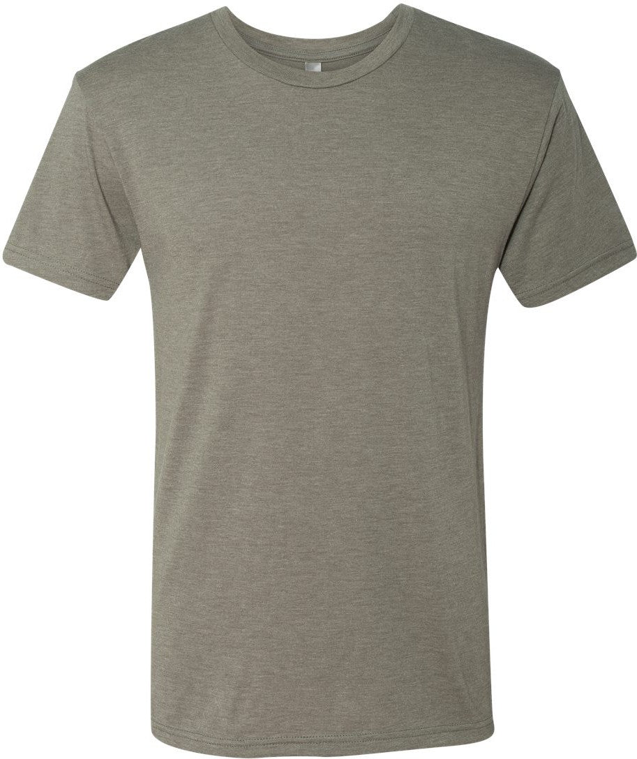 Front View of Venetian Grey Triblend T-Shirt - 6010