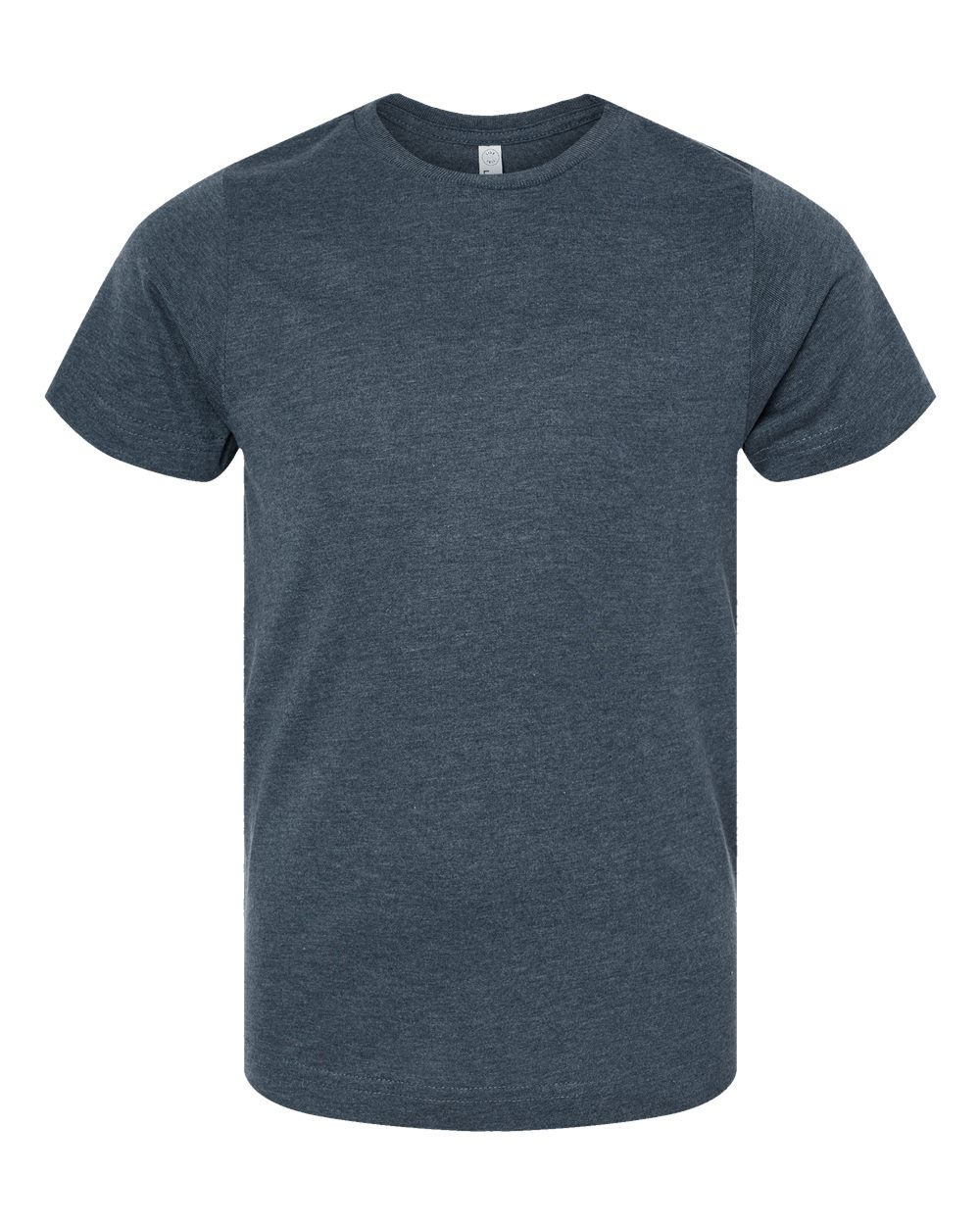 Front View of Vintage Denim Youth Fine Jersey Tee - 6101